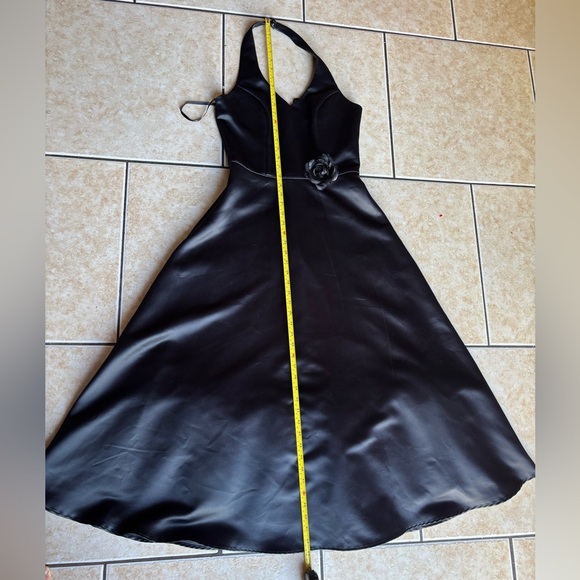 Elegant Black Prom Dress JODY California SIZE 7/8 - Picture 7 of 12